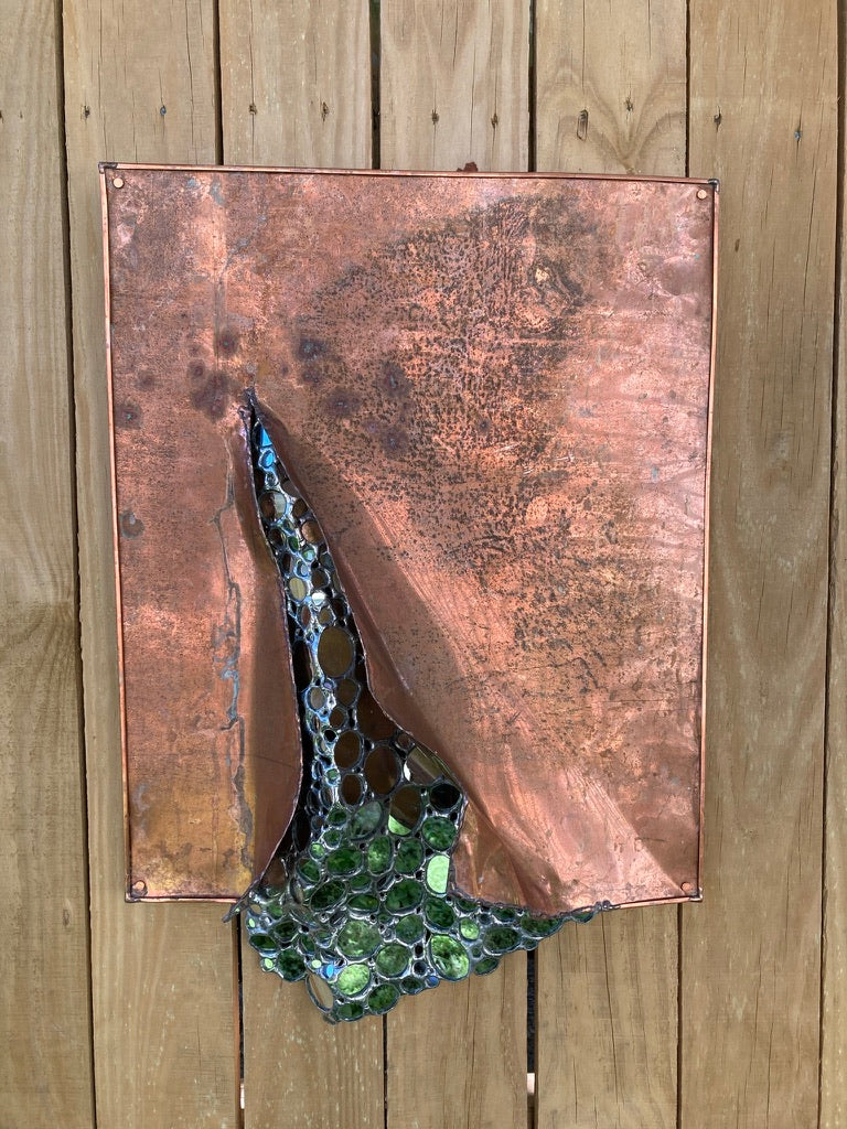 'Torn' Sculptural Wall Mirror