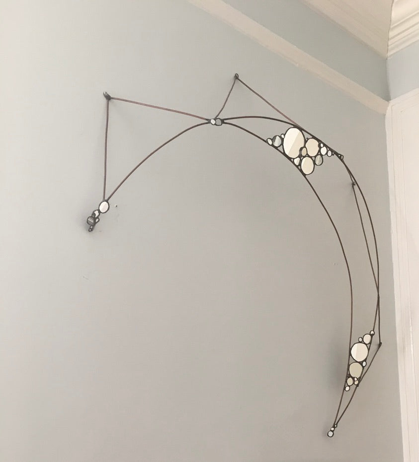 Sculptural Mirror Swoop