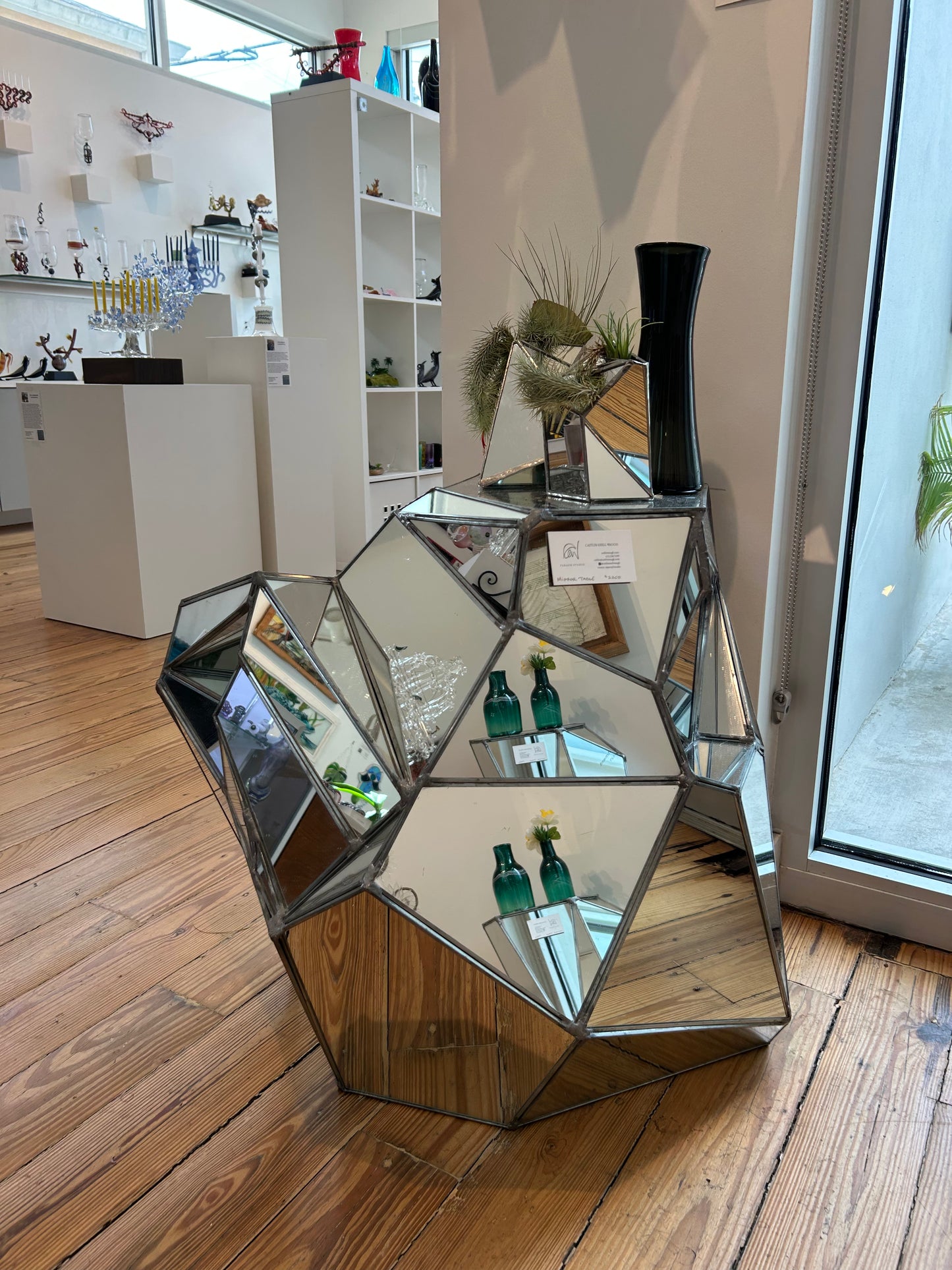 Large Mirror Table