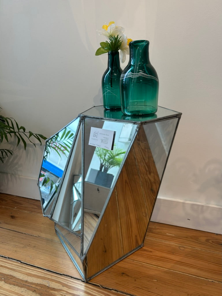 Mirror Side Table