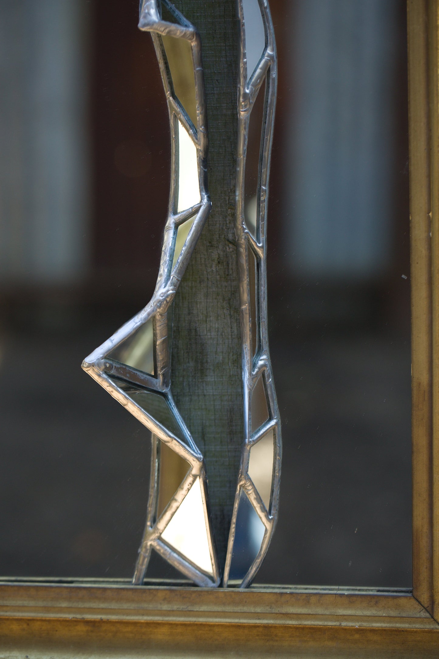 Tear/ rent Sculptural Wall Mirror