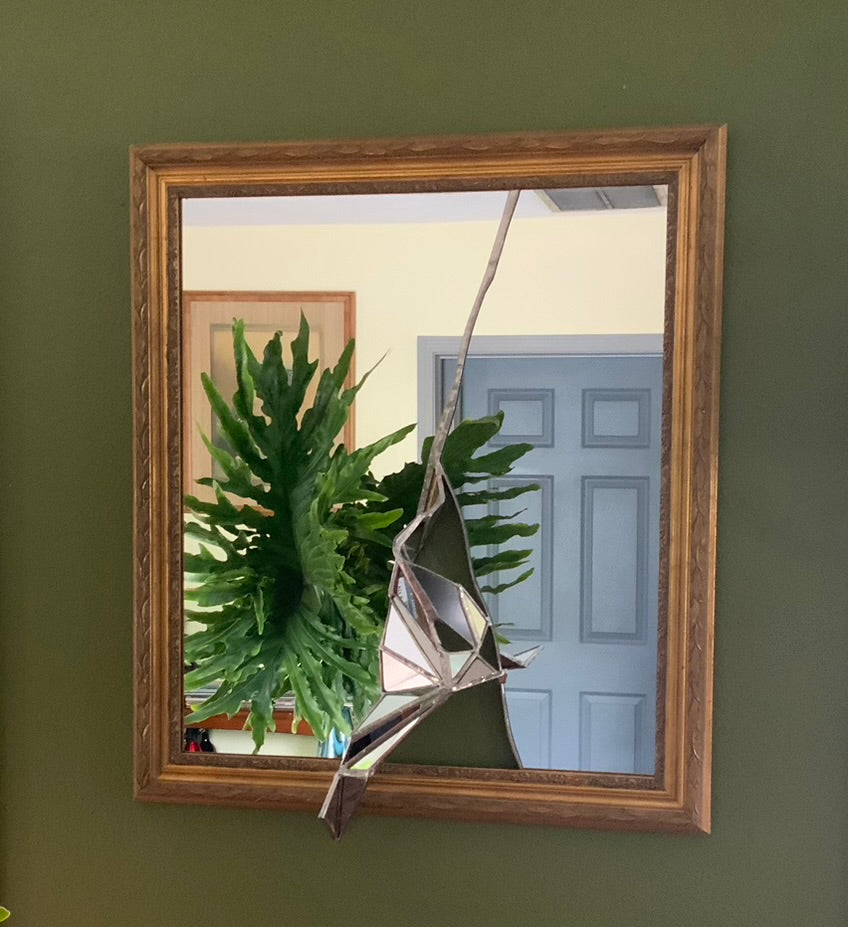 'Dis-ease' Sculptural Wall Mirror
