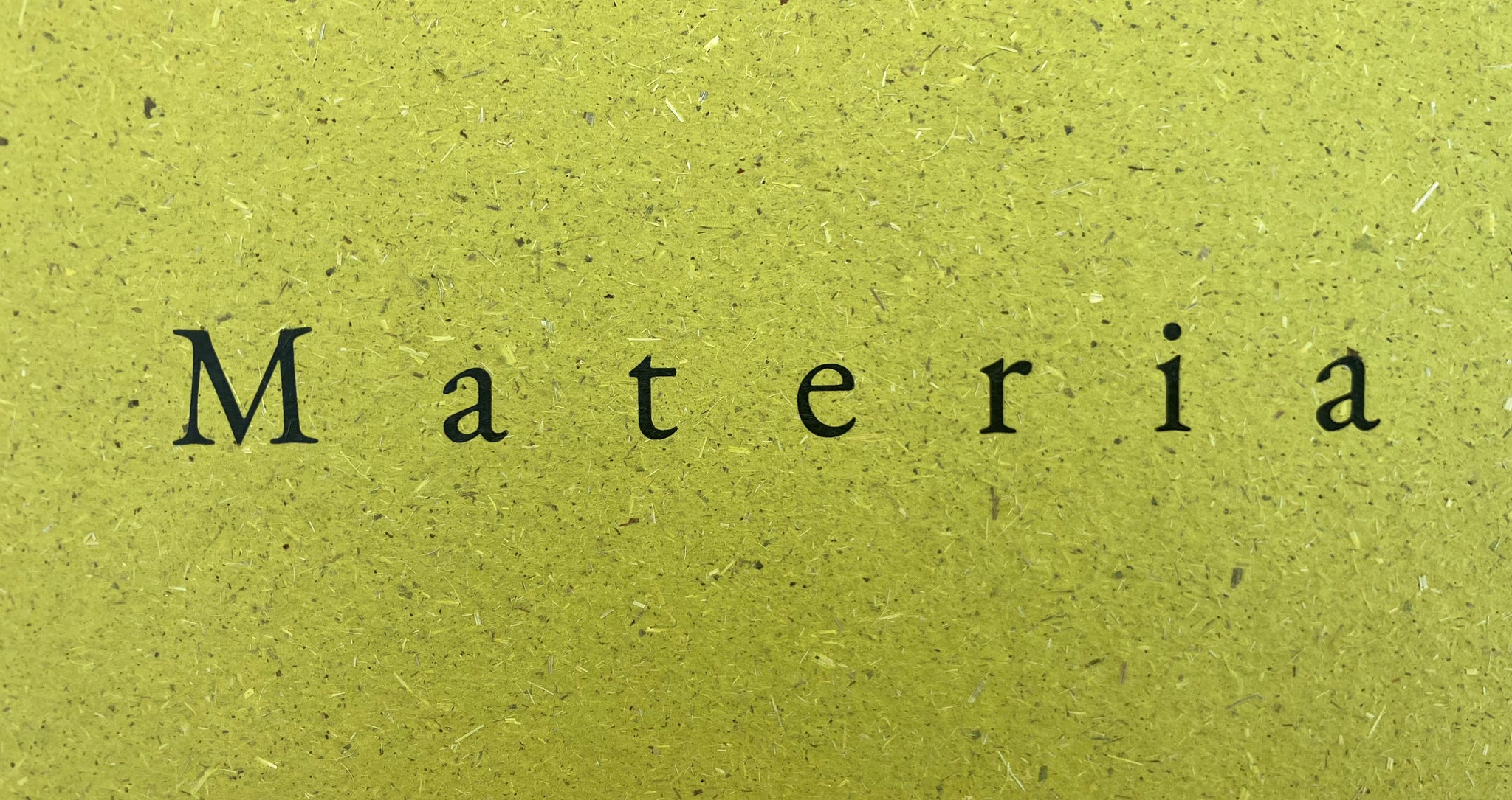MATERIA book