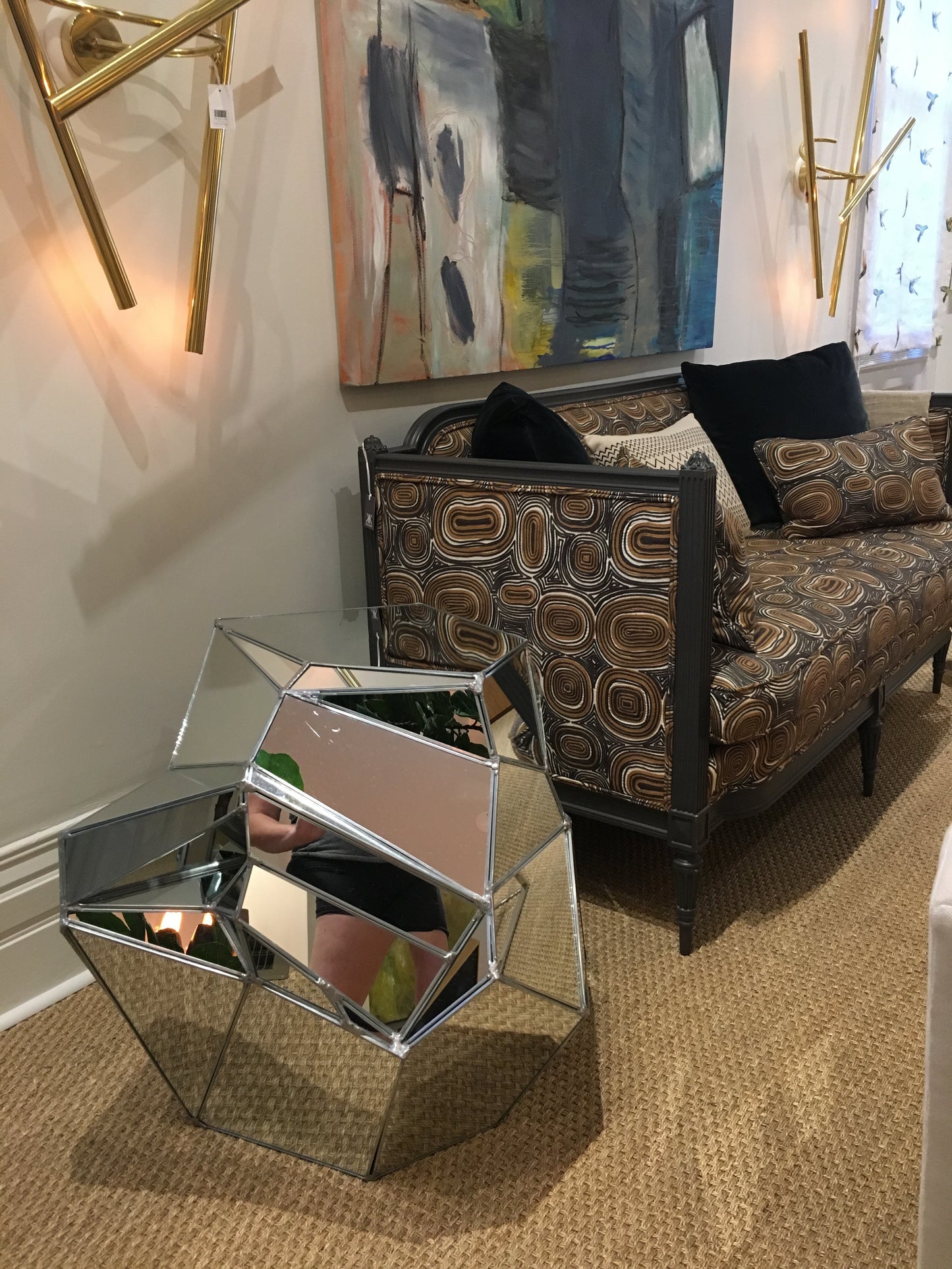 Large Mirror Table