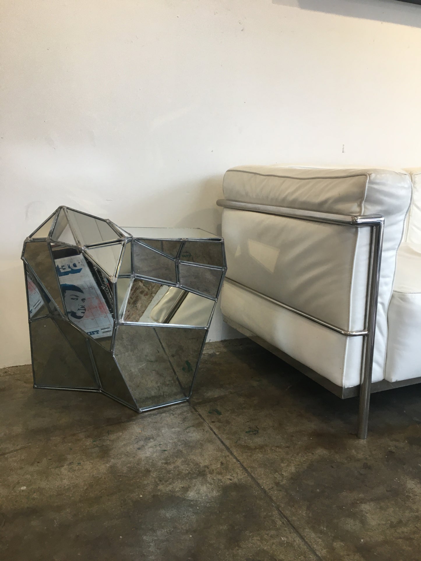 Mirror Side Table Companion