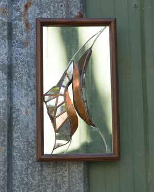 Adjacent Sculptural Wall Mirror