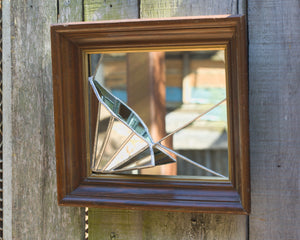 Small Swoop Sculptural Wall Mirror