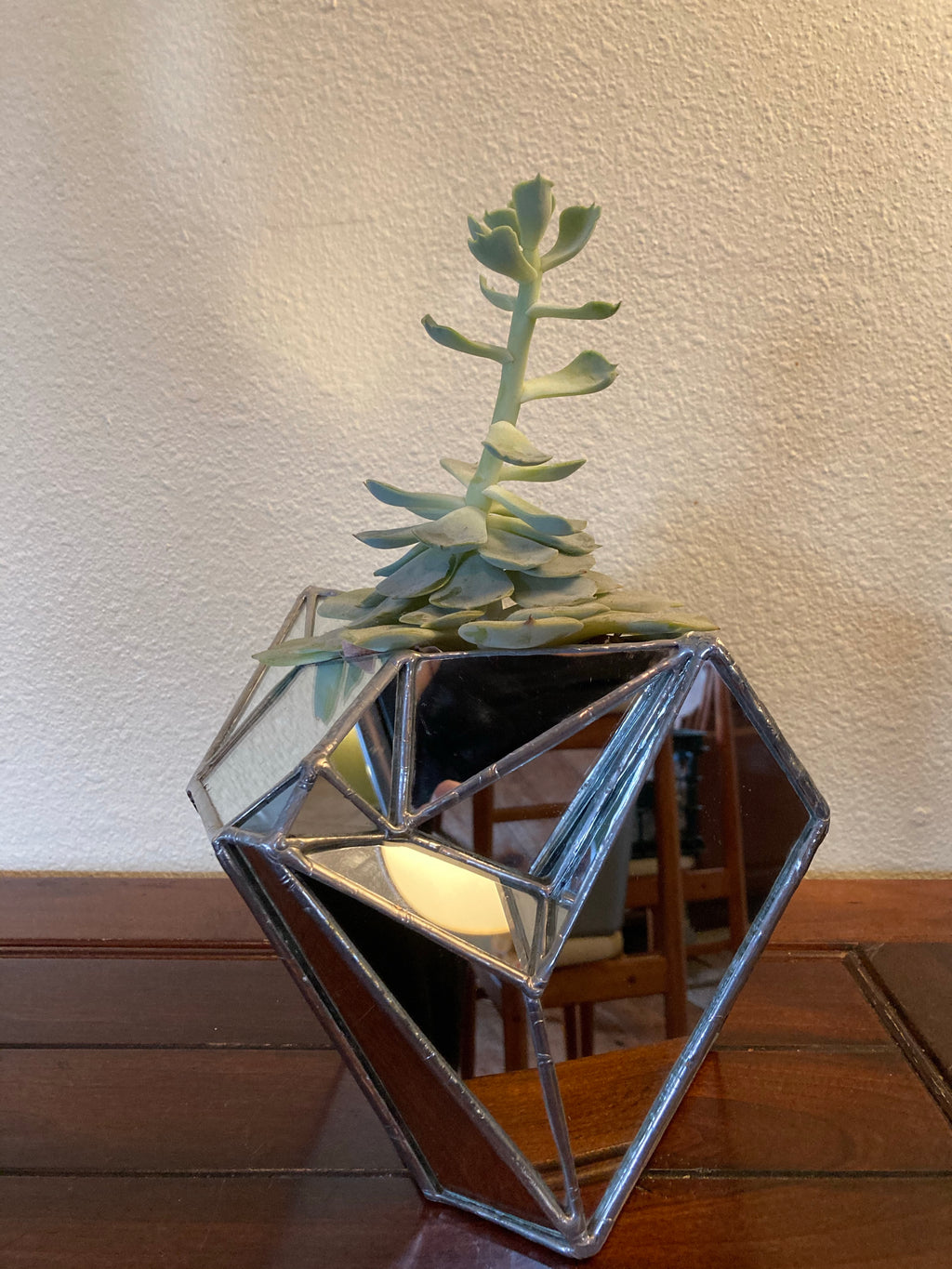 Sculptural Mirror Vase #4